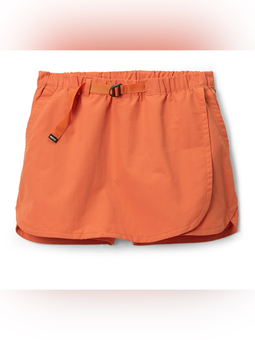 🍊 REI Trailmade Skort Women’s Orange Active Skort with Elastic Waist Size 16